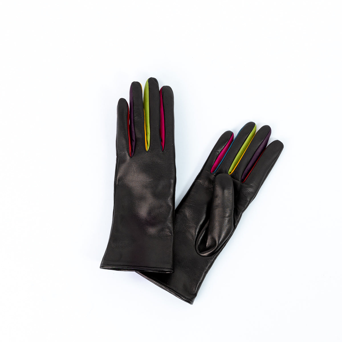 Naisten nahkakäsine, hitti, musta